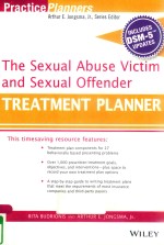 THE SEXUAL ABUSE VICTIM AND SEXUAL OFFENDER TREATMENT PLANNER