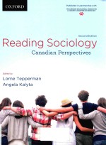 READING SOCIOLOGY CANADIAN PERSPECTIVES SECOND EDITION