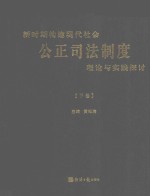 新时期构建现代社会公正司法制度理论与实践探讨 下