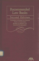 Recommended law books