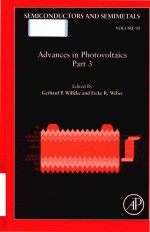 Advances in photovoltaics (Volume 1) (Part 3)