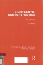 EIGHTEENTH-CENTURY WOMEN:AN ANTHOLOGY