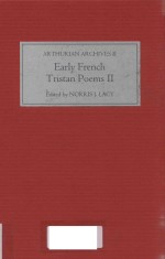 EARLY FRENCH TRISTAN POEMS VOLUME 2