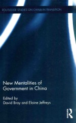 NEW MENTALITIES OF GOVERNMENT IN CHINA