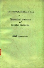 NUMERICAL SOLUTION OF ELLIPTIC PROBLEMS