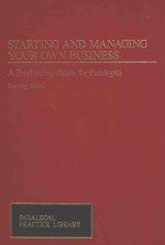 Starting and Managing Your Own Business