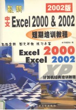 最新中文Excel 2000 & 2002短期培训教程