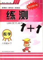 练测1+1数学 配北师大版 八年级 下