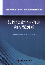 《线性代数》学习指导和习题剖析