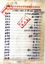 中国共产党湖北省天门市地方组织资料目录 1925-1988.1