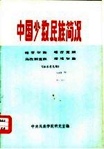 中国少数民族简况 维吾尔族 塔吉克族 乌孜别克族 塔塔尔族