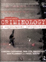 CRIMINOLOGY A SOCIOLOGICAL INTRODUCTION SECOND EDITION