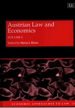 AUSTRIAN LAW AND ECONOMICS VOLUME I