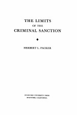 The Limits of the Criminal Sanction