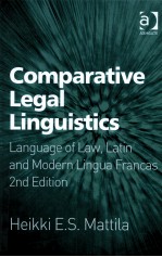 COMPARTIVE LEGAL LINGUISTICS