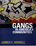 GANGS IN AMERICA'S COMMUNITIES