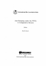 ANTI DUMPING UNDER THE WTO:A COMPARATIVE REVIEW