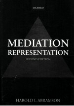 MEDIATION REPRESENTATION SECOND EDITION