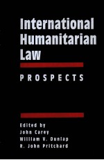 INTERNAIONL HUMANITARIN LAW:PROSPECTS