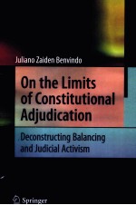 ON THE LIMITS OF CONSTITUTIONAL ADJUDICATION