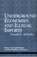 UNDERGROUND ECONOMIES AND LLLEGAL LMPORTS