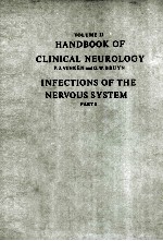 HANDBOOK OF CLINICAL NEUROLOGY VOLUME 33 INFECTIONS OF THE NERVOUS SYSTEM PART 1