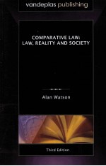 COMPARATIVE LAW LAW REALITY AND SOCIETY third edition