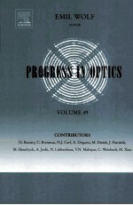 PROGRESS IN OPTICS VOLUME 49