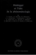 Heidegger et l'idee de la phenomenologie