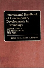 International handbook of contemporary developments in criminology