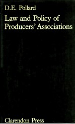 LAW AND POLICY OF PRODUCERS'ASSOCIATIONS