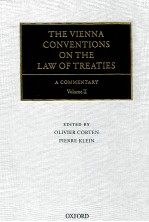 THE VIENNA COMVENTIONS ON THE LAW OF TREATIES A COMMENTARY VOLUME II