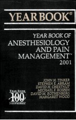 THE YEAR BOOK OF ANESTHESIOLOGY AND PAIN MANAGEMENT TM 2001