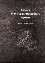 SURGERY OF THE UPPER RESPIRATORY YSSTME VOLUME 1 SECOND EDITION