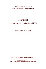 YEARBOOK COMMERCIAL ARBITRATION VOLUME V-1980