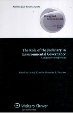 The role of the judiciary in environmental governance