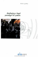 Developing a Legal Paradigm for Patents