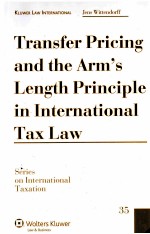 Transfer Pricing and the Arm's Length Principle in International Tax Law