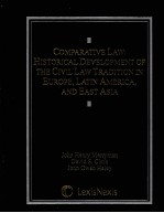 COMPARATIVELAW:HISTORICAL DEVELOPMENT OF THE CIVIL LAW TRADITION IN EUROPE LATIN AMERICA