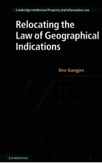 Relocating the Law of Geographical Indications