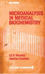 Microanalysis in medical biochemistry