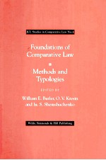 FOUNDATIOND OF COMPARATIVE LAW METHODS AND TYPOLOGIES