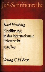 EINFUGRUNG IN DAS INTERNATIONALE PRIVATRECHT