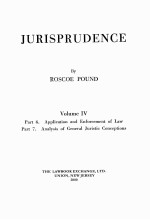 JURISPRUDENCE VOLUME IV