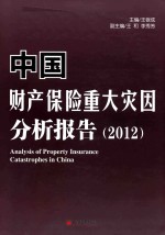 中国财产保险重大宰因分析报告 2012