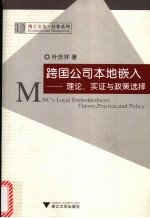 跨国公司本地嵌入 理论、实证与政策选择 theory， practice， and policy