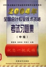 2004年全国会计专业技术资格考试习题集 中级