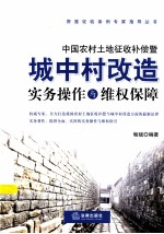 中国农村土地征收补偿暨城中村改造实务操作与维权保障