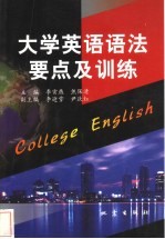 大学英语语法要点及训练