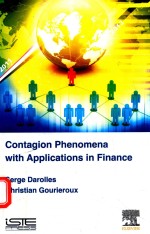 CONTAGION PHENOMENA WITH APPLICATIONS IN FINANCE